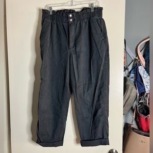 Paper bag waist pants